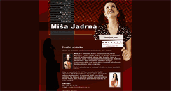 Desktop Screenshot of misajadrna.com
